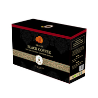 Café Negro de Café con Leche al por Mayor, Certificado OEM ODM, con Extracto de Ganoderma Lucidum/Reishi