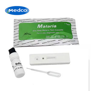 Cassette de <span class=keywords><strong>test</strong></span> du paludisme, <span class=keywords><strong>kit</strong></span> de diagnostic en une étape sur sang total, pour utilisation in vitro, certifié CE, emballage vert - Product Image 3