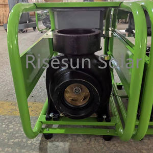 RisesSolar AC AC DC W 3HP 4 بوصة تدفق كبير رأس عالي السطح مضخة مياه تعمل بالطاقة الشمسية معززة للري - Product Image 2