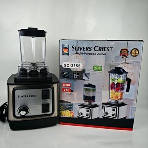 Silent Food Processor Commercial Double Cup High Power <strong>Fruit</strong> Vegetable Juicer Smoothie Maker Household 1-3L Capacity Level 3 - Product Image 2
