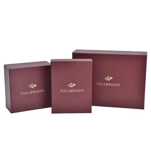 Boîte d'emballage rigide personnalisée, écologique, haut de gamme, pour ensemble de bijoux, avec logo estampé à l'or, collier, bague, boucles d'oreilles, boîte cadeau en papier - Product Image 2