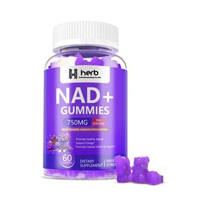 ODM/OEM ผลิตภัณฑ์เสริมอาหารเห็ดนิวทริฟาลิก (NAD) แบบกัมมี่ 60 เม็ด 2 เม็ดต่อหนึ่งครั้ง สำหรับผู้ใหญ่ เสริมสร้างภูมิคุ้มกัน ระดับอาหารเพื่อสุขภาพ - Product Image 1