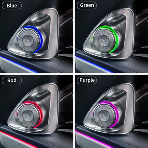 Lumière ambiante de tweeter de porte avant pivotante de tweeter de pilier A 4D pour Mercedes Benz A/B/C/E/G/S/CLA/GLA/<span class=keywords><strong>GLB</strong></span>/GLC/GLE/classe GLS - Product Image 6