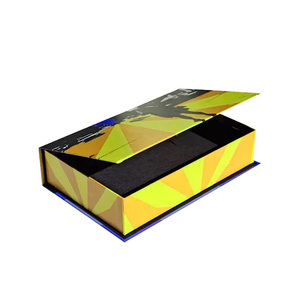 Tùy Chỉnh Cứng Nhắc Từ Đóng Cửa Hộp Dập Nóng Hộp Bao Bì Quà Tặng Hộp Giấy Với Cửa Sổ Chèn - Product Image 5