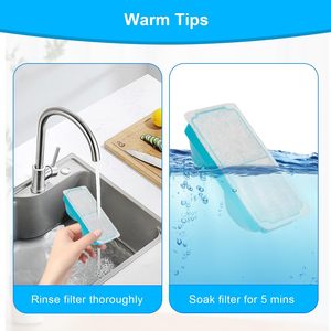 ไส้กรองน้ำพุแมวอัจฉริยะ 3 ชิ้น สำหรับน้ำพุแมวไร้สายขนาด 108 ออนซ์/3.2 ลิตร ใช้แบตเตอรี่ ทำจากสแตนเลส - Product Image 4