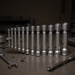 Juego de llaves hexagonales 290 E R12 de tamaño métrico para herramientas de reparación mecánica de precisión - Product Image 2