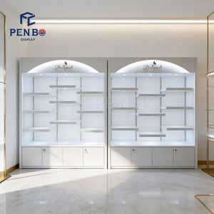 Витрина для демонстрации продукции премиум-класса с LED-подсветкой, настраиваемым размером, антибликовым стеклом и запирающимся механизмом - Product Image 5