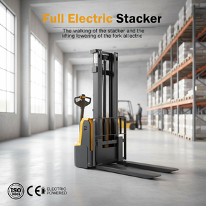 新型ホットセール中！XINGJI 2トン屋外電動フォークリフトパレットスタッカー（リチウムイオンバッテリー搭載） - Product Image 1