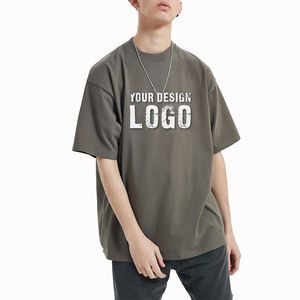 Customized Print Half Sleeve Drop Shoulder Loose <b>Lady</b> <b>T</b> <b>Shirt</b> High Quality Cotton Washed Vintage Oversized Women's <b>T</b> <b>Shirts</b> - Product Image 5