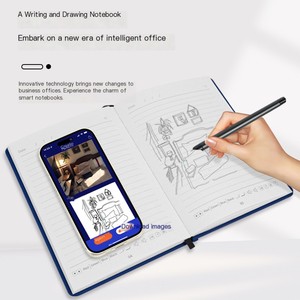 Cuaderno de escritura <span class=keywords><strong>digital</strong></span> inteligente al por mayor con bolígrafo para sincronización, dibujo, toma de notas y set de regalo de negocios personalizado - Product Image 4