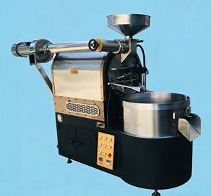 เครื่องคั่วกาแฟแบบใช้แก๊ส/ไฟฟ้า ความจุสูงสุด 6 กก. อุณหภูมิการคั่วสูงสุด 300 องศา ° ซี - Product Image 1