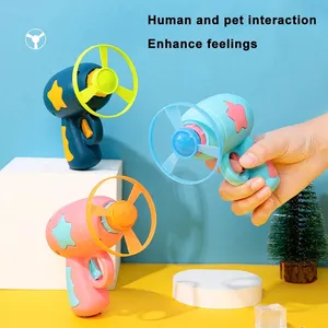 Nieuwe Grappige Goedkope Plastic Speelgoed Vliegende Schotel Kat Speelgoed Interactieve Teaser Training Speelgoed