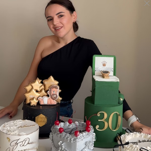 Honey And Sweetness Acrylic <b>Cake</b> Number Decorations 0-9 For Birthday Party <b>Cake</b> <b>Decorating</b> <b>Supplies</b> - Product Image 2