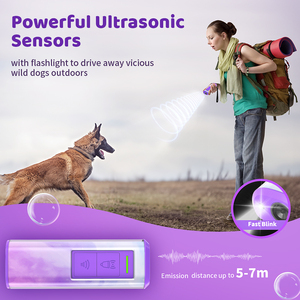 Dispositif <span class=keywords><strong>anti</strong></span>-<span class=keywords><strong>aboiement</strong></span> ultrasonique rechargeable longue portée avec une autonomie de plus de 20 heures pour l'entraînement <span class=keywords><strong>anti</strong></span>-<span class=keywords><strong>aboiement</strong></span> - Product Image 5