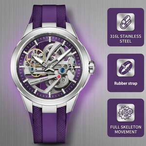 Pagani Designs PDYS030 Men's Hollow <b>Mechanical</b> <b>Watch</b> with Sapphire Glass AR Coating Stainless Steel Waterproof Automatic <b>Watch</b> - Product Image 3