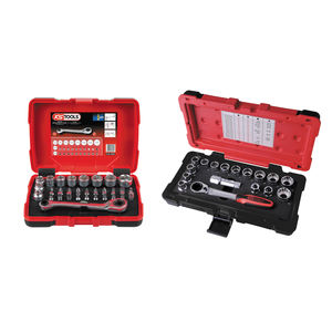 Ensemble personnalisable de 1/4 \ "3/8 \" 1/2 \ "de forets traversants chromés de qualité bricolage pour réparation - Product Image 1