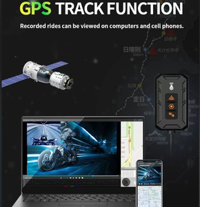MotorBike Cam 1080 + 1080P delantero y trasero 3 "IPS pantalla doble lente impermeable GPS aparcamiento Monitor motocicleta Cámara - Product Image 4