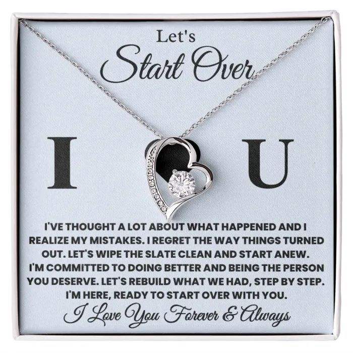 Necklace + Card Gift Box LED