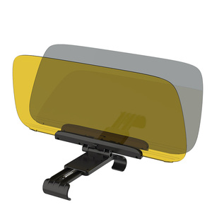 Pare-soleil de pare-brise de voiture 3R, extension de pare-soleil pour voiture avec lentille anti-éblouissement - Product Image 4