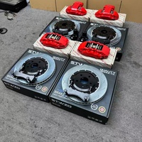 Kit d'étriers de frein avant Performance 9040 6 pistons et arrière Dt48 4 pistons avec frein de stationnement électronique pour Toyota Vellfire AH20 30 Voxy Noah Esquire