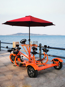 2024 7 places de luxe à quatre roues Mini bus touristique voiture touristique Touré voiture rue légale pour terrains de jeux et sites pittoresques - Product Image 6