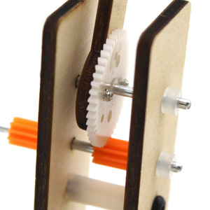 Kit scientifique de bricolage en bois pour enfants, modèle de portail manuel, jouet d'expérimentation scientifique pour l'éducation des enfants de 7 à 9 ans - Product Image 2