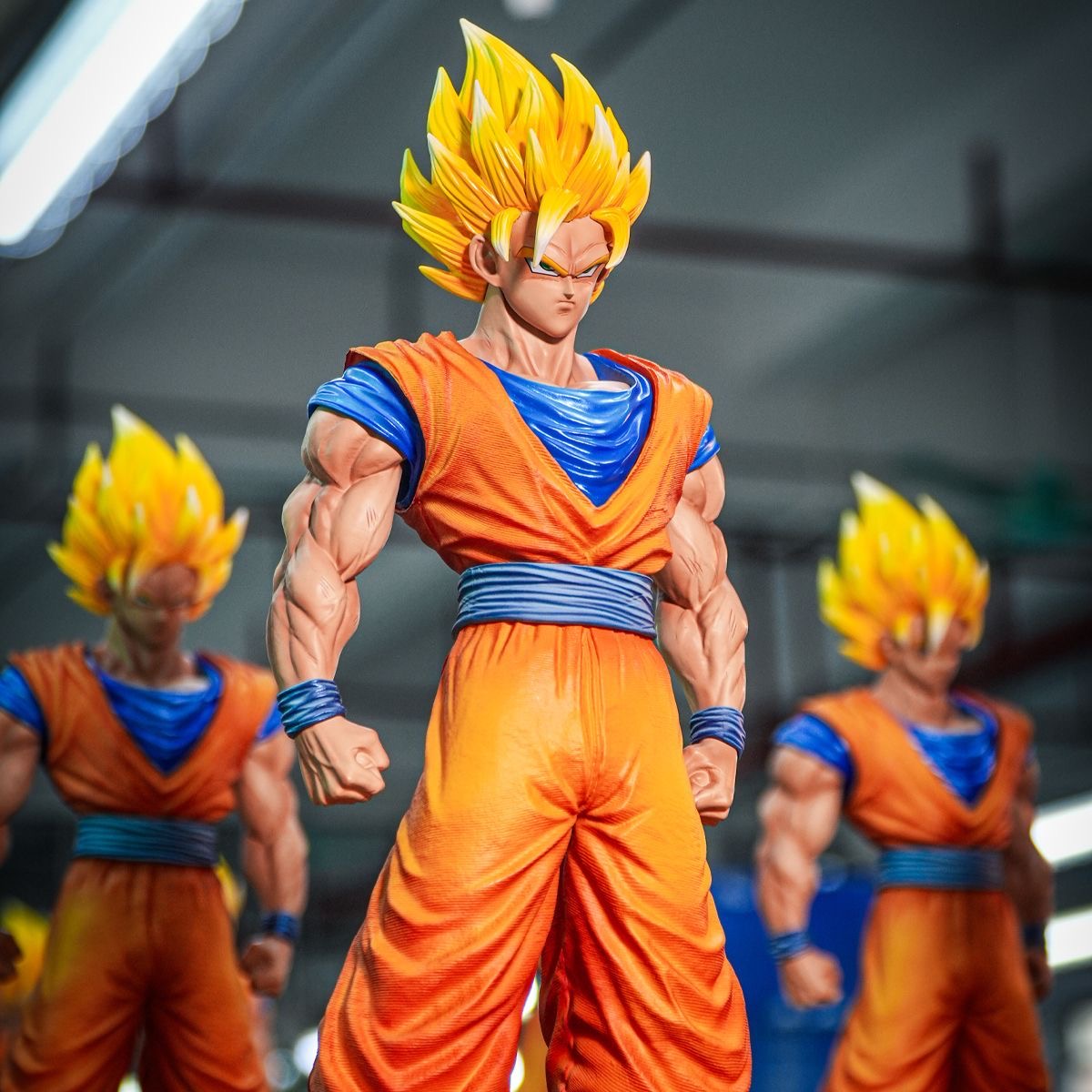 Figurine Goku Dragon Ball Z - Bandai AB Full Color Battle Brusher - Version Japonaise