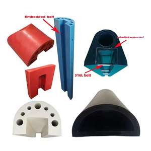 Op maat gemaakte kleur en maat PE fenders bootbumper maritieme anti-botsingsstrip rubberen fender voor jachten, merk Shenghui, Shandong - Product Image 4