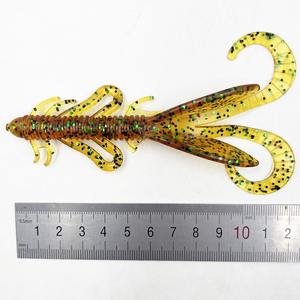 Leurre <span class=keywords><strong>de</strong></span> pêche souple Alpha 13cm 10.6g, odeur <span class=keywords><strong>de</strong></span> crevette, appât flottant en plastique souple pour la pêche en <span class=keywords><strong>eau</strong></span> douce/<span class=keywords><strong>eau</strong></span> salée - Product Image 4