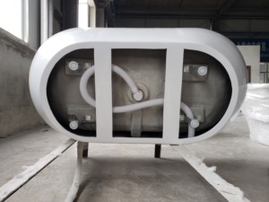 Moderna in acrilico cudc Freestanding vasca da bagno migliore di vendita in ammollo bianco forma rettangolare bordo sottile per gli adulti - Product Image 3