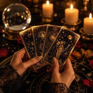 Juego de Cartas de Tarot Impresas en Papel Personalizado, Divertidas Preguntas para Conversar en Grupo, Juego de Mesa con Caja - Product Image 1