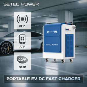 Cargador Portátil Rápido de CC para Vehículos Eléctricos <span class=keywords><strong>SETEC</strong></span> POWER PowerPack 10kW/20kW/30kW/60kW Nivel 3, Banco de Energía para Auto - Product Image 4