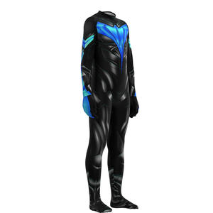 Disfraz de Cosplay de Titanes Temporada 3 - Traje de Batalla de Nightwing Dick Grayson Conjunto Completo para Hombre Inspirado en TV y Películas Hecho de Spandex - Product Image 5