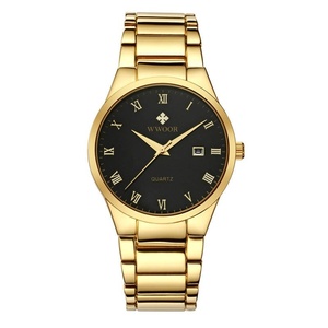 Nuevo Reloj de Cuarzo para Hombre con Números Romanos, Versátil para Negocios y Viajes, Deportivo, Resistente al Agua, con Correa de Acero - Product Image 1