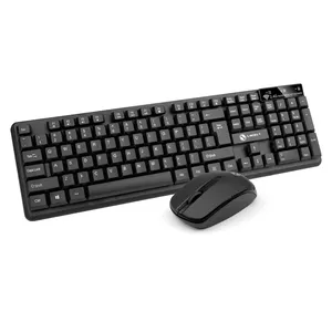 Беспроводная клавиатура и мышь LEMEIDE W200 с подвеской, механическая клавиатура, USB-приемник, деловые офисные клавиши и мышь