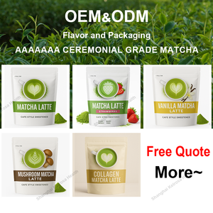 ผงชาเขียวมัทฉะกลิ่นวานิลลา ตราสินค้าส่วนตัว 100% ธรรมชาติ สำหรับพิธีชงชา - Product Image 2