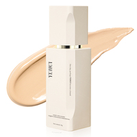 Fond de Teint Liquide Matifiant Hydratant Longue Durée Effet Blanchissant Marque Blanche, Waterproof, à Ingrédients Biologiques et Véganes