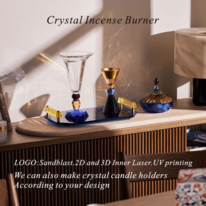 Pot à bougie aromatique en cristal personnalisé pour la décoration de la maison pour Noël, Pâques, anniversaire, prix raisonnable de <span class=keywords><strong>Hitop</strong></span> - Product Image 5