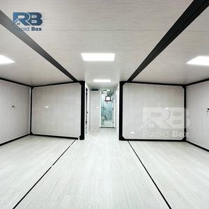 Villa de vacances de luxe de 20 pieds 30 pieds 40 pieds <span class=keywords><strong>Maison</strong></span> modulaire de 1 2 3 4 chambres Immeuble de bureaux avec salle de bain <span class=keywords><strong>Maison</strong></span> en conteneur extensible - Product Image 5