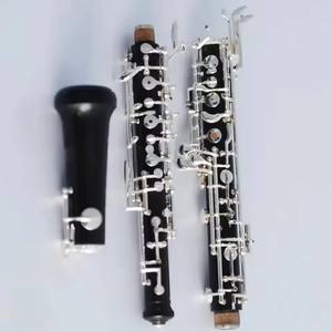 <span class=keywords><strong>Clarinette</strong></span> en cuivre plaqué argent ébène avec anneau en cuivre sculpté - Product Image 4