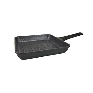 <span class=keywords><strong>Padella</strong></span> Grill in Alluminio Pressofuso Antiaderente <span class=keywords><strong>28</strong></span> <span class=keywords><strong>cm</strong></span>, Piastra Quadrata da 11 Pollici - Product Image 2