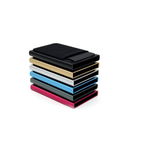 Schlankes Pop-Up RFID-blockierendes Kartenetui Sport- und Freizeitartikel Aluminium-Metalllegierung Fitness-Training Yoga Kommt mit Verpackung - Product Image 1