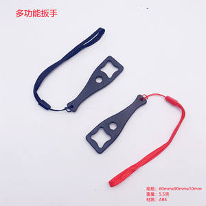 Llave de Ajuste Multifuncional para Accesorios Deportivos GoPro 12, Compatible con DJI, con Cordón de PVC y Tornillo de Plástico - Product Image 3