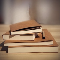Cahiers en papier kraft écologiques, colorés et simples, pour l'exercice