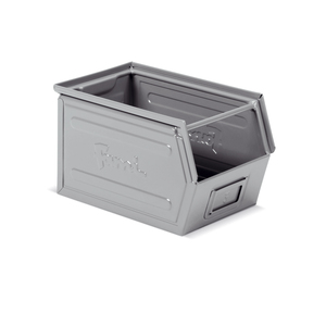 Fami Metal Container With Handles Size 3 Capacity 12.5 Lt Dark Grey Ral7000 Metal Baskets - Product Image 1