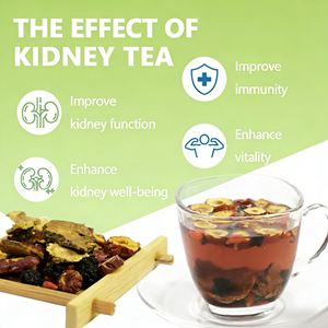 ชาบำรุงไต OEM โสมหกสมุนไพรผสมมาคา โกจิ จูจูเบ ยาม  ธรรมชาติ วีแกน 20 ซองชา ซองละ 3 กรัม บรรจุกล่อง - Product Image 6