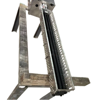 Quemador de llama lineal de 90CM con calentamiento rápido personalizable, control de velocidad del ventilador y sistema de temperatura NG/LPG