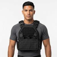 Gilet tactique d'extérieur imperméable avec rembourrage de plaques amovible pour hommes, chasse, entraînement, OEM personnalisé, ISO CE