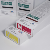 Tinta Compatible con Chameleon, Antiobstrucción, para Cabezal de Impresión de Inyección de Tinta, Pigmento, para Impresora de Inyección de Tinta de Alta Velocidad FW5230 FW5231, 1000 ml, CMYK, Gris