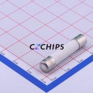 6FF-010H1 One-Time Fuse D6.35xL31.8mm Fuse ( Type: Ceramic Tube Fuse )( Rated Current: 1A ) - Product Image 2